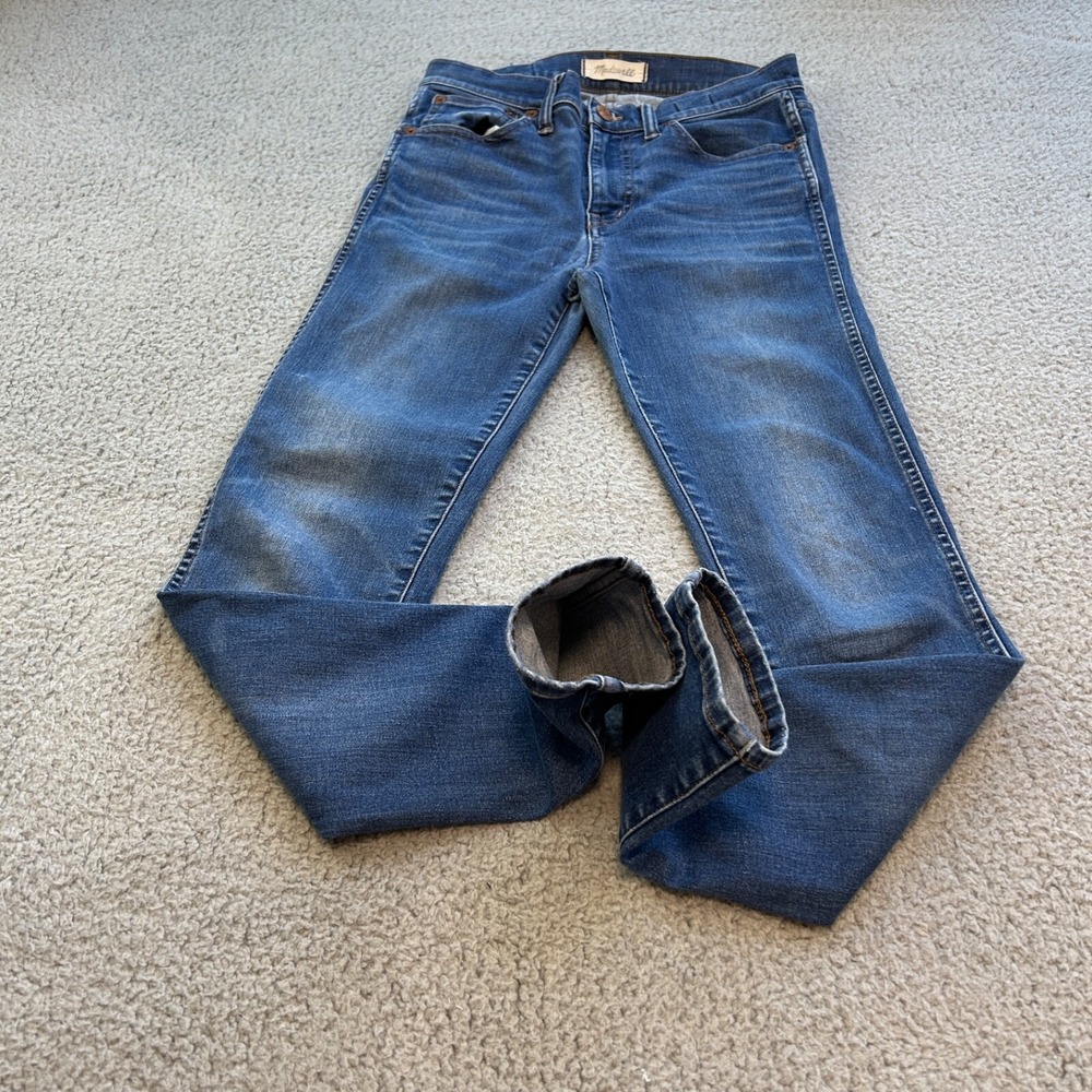 Madewell‎ Jeans Womens 27x26 Skinny High Rise 9'' Blue Denim Pants
